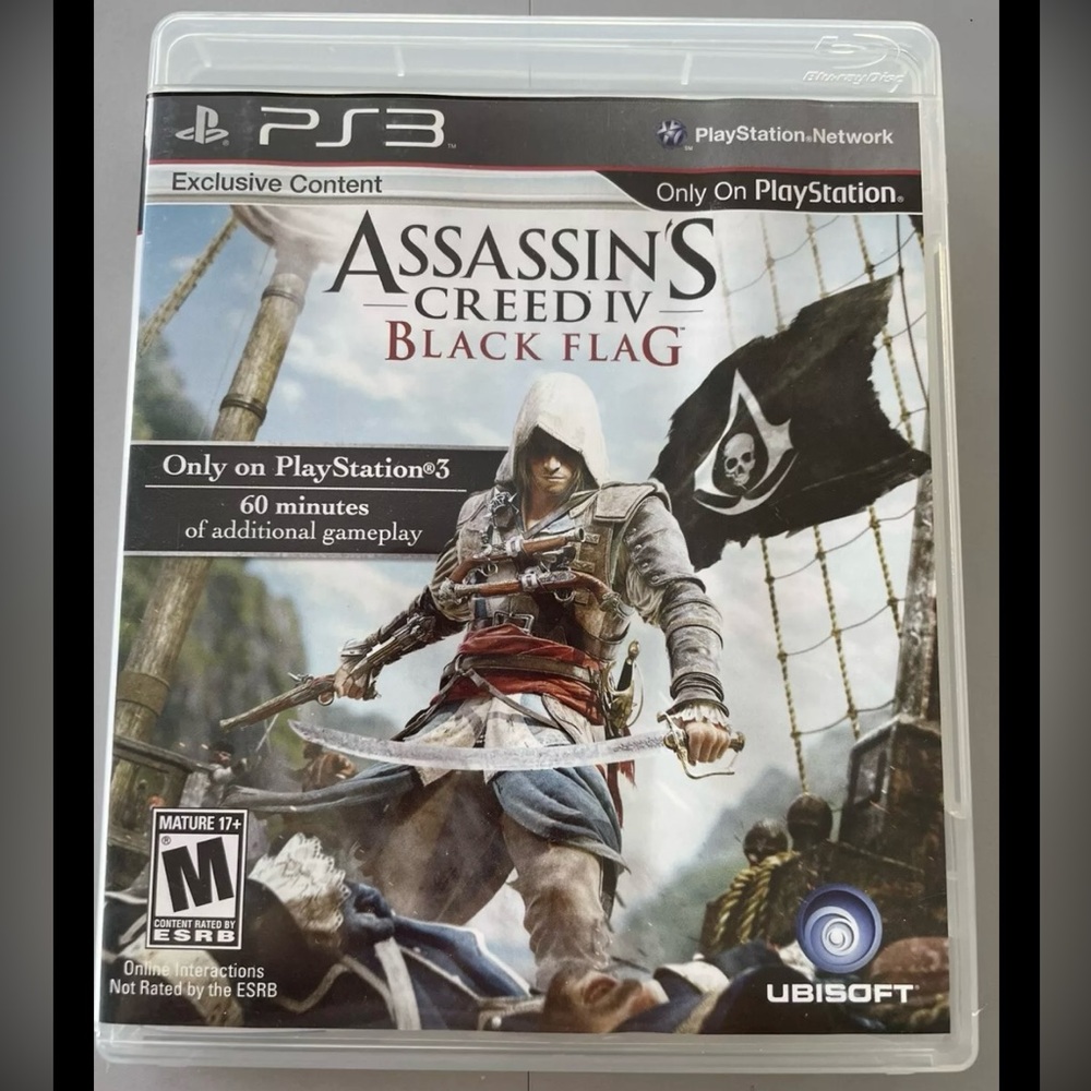 Assassin’s Creed IV Black Flag - Sony PlayStation 3 - PS3 -  NTSC-U/C Version
